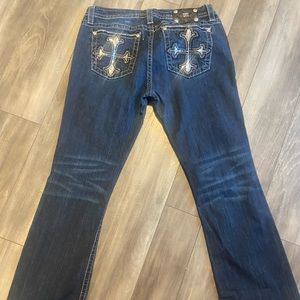 womens Miss Me Jeans Easy Boot mid-rise size 31 ankle